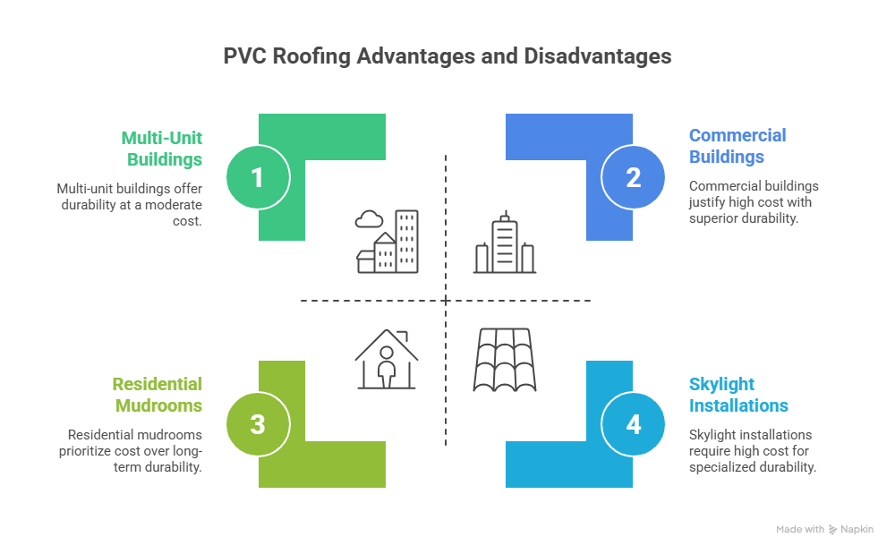 EPDM vs TPO vs PVC