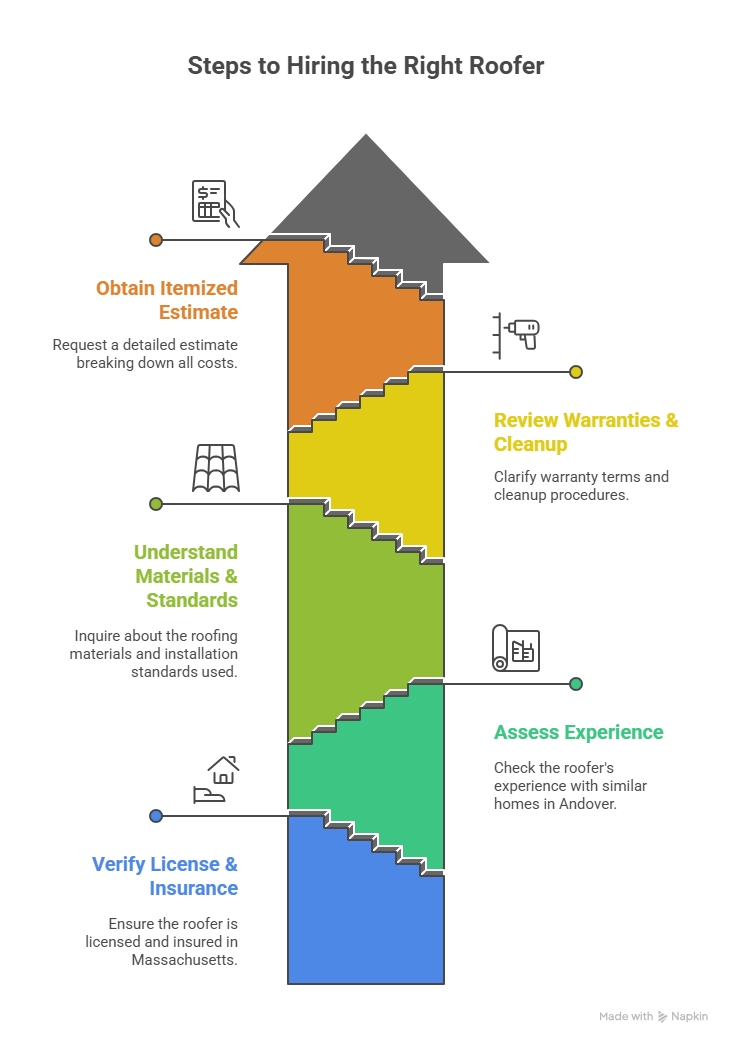How to Choose the Right Roofing Company in Andover