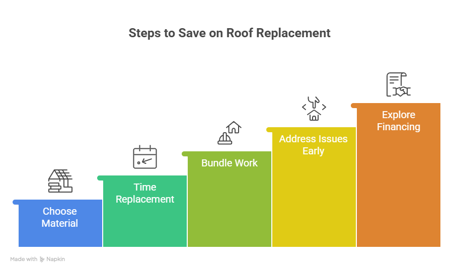 Ways to Save Money on Roof Replacement in Andover