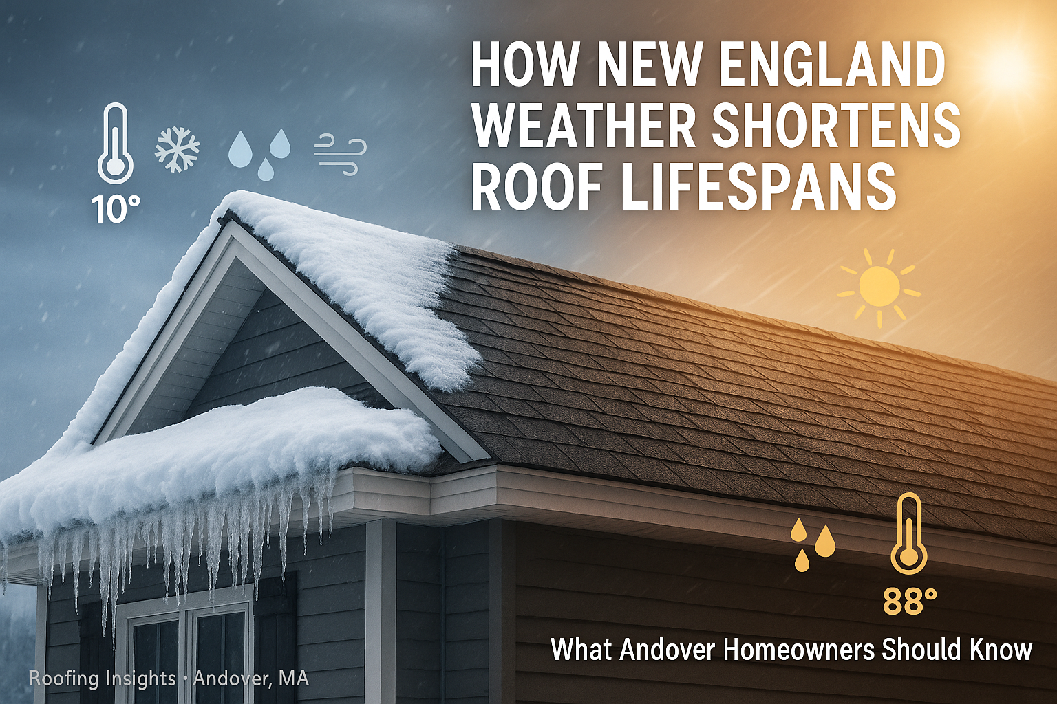 New England’s harsh weather cuts roof lifespans fast