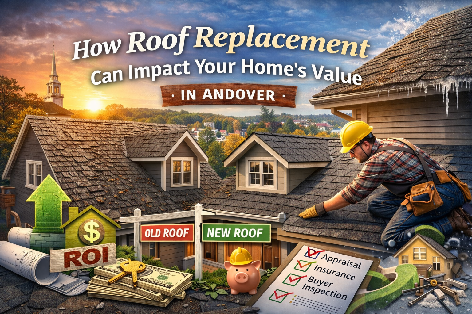 How Roof Replacement Can Impact Your Home’s Value in Andover