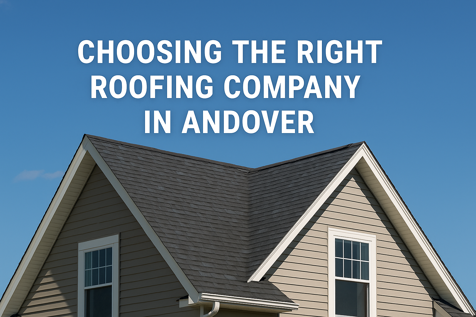 How to Choose the Right Roofing Company in Andover: 5 Questions to Ask